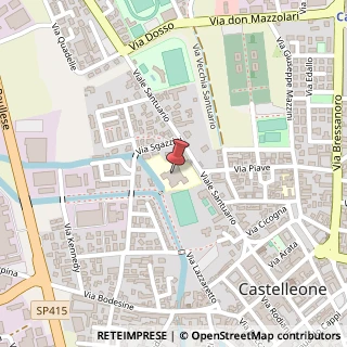 Mappa Viale Santuario, 11, 26012 Castelleone, Cremona (Lombardia)