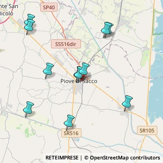 Mappa Via San Nicolò, 35028 Piove di Sacco PD, Italia (4.44727)