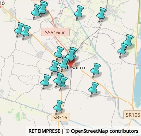 Mappa Via San Nicolò, 35028 Piove di Sacco PD, Italia (4.1695)