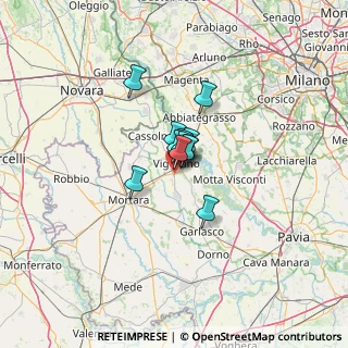 Mappa Via Enrico Tazzoli, 27029 Vigevano PV, Italia (5.71417)