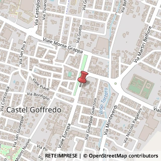 Mappa Viale Europa, 13, 46042 Castel Goffredo, Mantova (Lombardia)