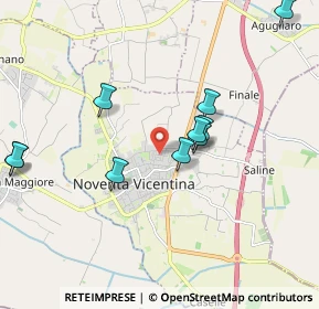 Mappa Via Giambattista Tiepolo, 36025 Noventa Vicentina VI, Italia (2.36083)