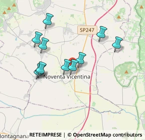Mappa Via Giambattista Tiepolo, 36025 Noventa Vicentina VI, Italia (3.33636)