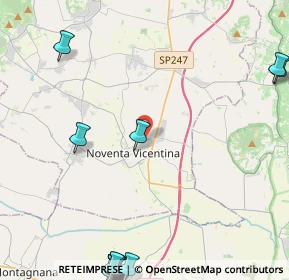 Mappa Via Giambattista Tiepolo, 36025 Noventa Vicentina VI, Italia (7.328)