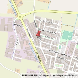 Mappa Via Brescia, 29, 25023 Gottolengo, Brescia (Lombardia)
