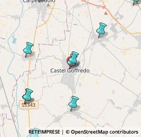 Mappa Via Piave, 46042 Castel Goffredo MN, Italia (6.29385)