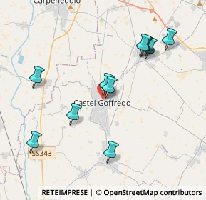 Mappa Via Piave, 46042 Castel Goffredo MN, Italia (3.99545)