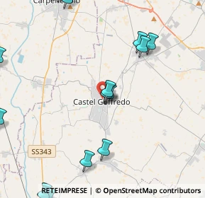 Mappa Via Piave, 46042 Castel Goffredo MN, Italia (6.34684)