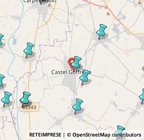 Mappa Via Piave, 46042 Castel Goffredo MN, Italia (6.9525)