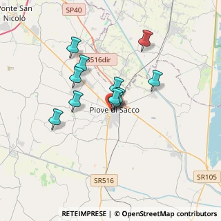 Mappa Via Castello, 35028 Piove di Sacco PD, Italia (2.72636)