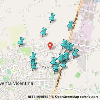 Mappa Via Tintoretto, 36025 Noventa Vicentina VI, Italia (0.465)