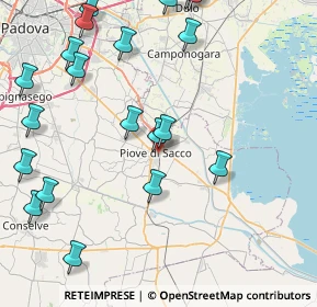 Mappa Via Cò Panico, 35028 Piove di Sacco PD, Italia (10.602)