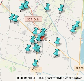 Mappa Via Cò Panico, 35028 Piove di Sacco PD, Italia (4.152)