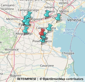 Mappa Via Cò Panico, 35028 Piove di Sacco PD, Italia (11.78273)