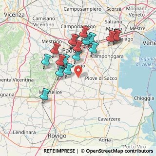Mappa Via San Francesco, 35020 Casalserugo PD, Italia (13.28944)