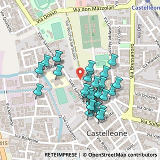 Mappa Via Piave, 26012 Castelleone CR, Italia (0.21034)