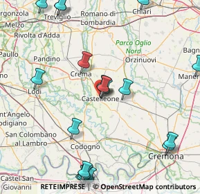 Mappa Via Piave, 26012 Castelleone CR, Italia (21.353)