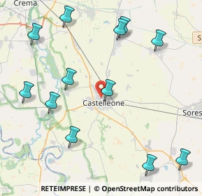 Mappa Via Piave, 26012 Castelleone CR, Italia (5.05833)