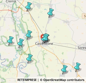 Mappa Via Piave, 26012 Castelleone CR, Italia (4.11091)