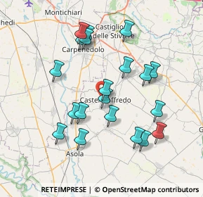 Mappa Via Sandro Pertini, 46042 Castel Goffredo MN, Italia (7.262)