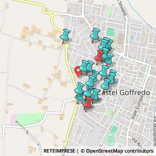Mappa Via Sandro Pertini, 46042 Castel Goffredo MN, Italia (0.36522)
