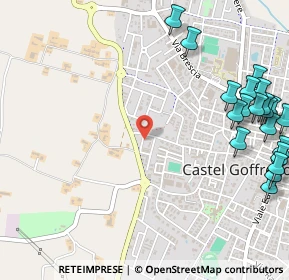 Mappa Via Sandro Pertini, 46042 Castel Goffredo MN, Italia (0.7695)