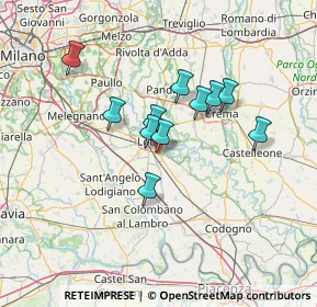 Mappa Via 2 Giugno, 26900 Lodi LO, Italia (10.60909)