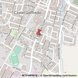 Mappa Viale Europa, 109, 46042 Castel Goffredo, Mantova (Lombardia)