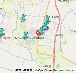 Mappa Via A. Manzoni, 36025 Noventa Vicentina VI, Italia (2.41417)