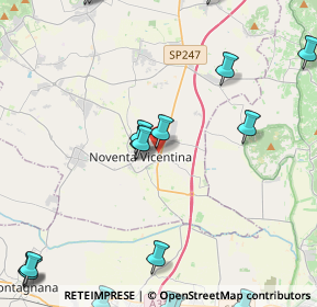 Mappa Via A. Manzoni, 36025 Noventa Vicentina VI, Italia (6.4845)