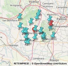 Mappa Via A. Manzoni, 36025 Noventa Vicentina VI, Italia (11.2155)