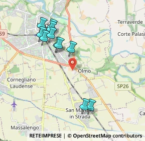 Mappa Cascina Cavrigo, 26900 Lodi LO, Italia (1.97)
