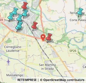 Mappa Cascina Cavrigo, 26900 Lodi LO, Italia (2.73364)