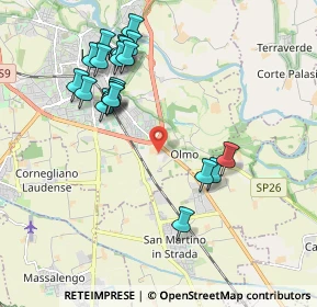 Mappa Cascina Cavrigo, 26900 Lodi LO, Italia (2.0415)