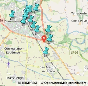 Mappa Cascina Cavrigo, 26900 Lodi LO, Italia (2.05615)