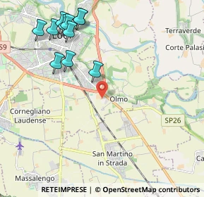 Mappa Cascina Cavrigo, 26900 Lodi LO, Italia (2.48636)