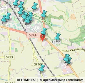 Mappa Cascina Cavrigo, 26900 Lodi LO, Italia (1.3075)