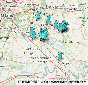 Mappa Cascina Cavrigo, 26900 Lodi LO, Italia (9.774)