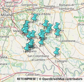 Mappa Cascina Cavrigo, 26900 Lodi LO, Italia (10.3395)