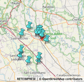 Mappa Cascina Cavrigo, 26900 Lodi LO, Italia (5.32267)