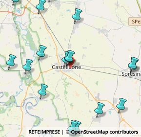 Mappa Via Alcide de Gasperi, 26012 Castelleone CR, Italia (5.9115)