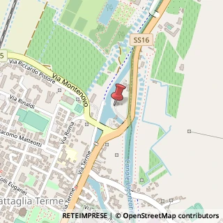 Mappa Via squero, 35041 Battaglia Terme, Padova (Veneto)