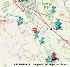 Mappa Via Papa Giovanni Paolo II, 26852 Casaletto Lodigiano LO, Italia (6.014)