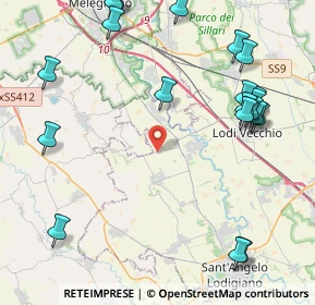 Mappa Via Papa Giovanni Paolo II, 26852 Casaletto Lodigiano LO, Italia (5.4545)