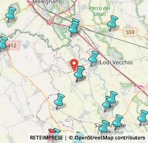 Mappa Via Papa Giovanni Paolo II, 26852 Casaletto Lodigiano LO, Italia (6.128)