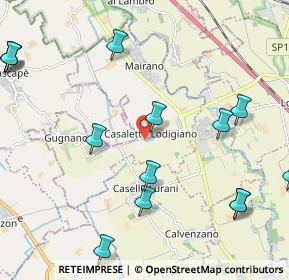 Mappa Via Papa Giovanni Paolo II, 26852 Casaletto Lodigiano LO, Italia (2.82067)