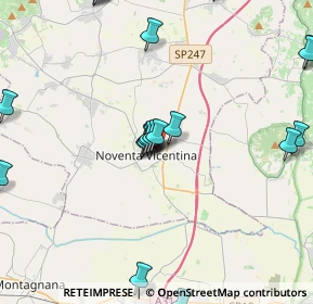 Mappa 36025 Noventa vicentina VI, Italia (5.1185)