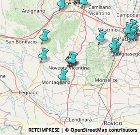 Mappa 36025 Noventa vicentina VI, Italia (20.37)