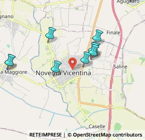 Mappa 36025 Noventa vicentina VI, Italia (2.50667)