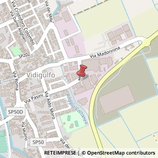 Mappa Via Ugo la Malfa, 3, 27018 Vidigulfo, Pavia (Lombardia)